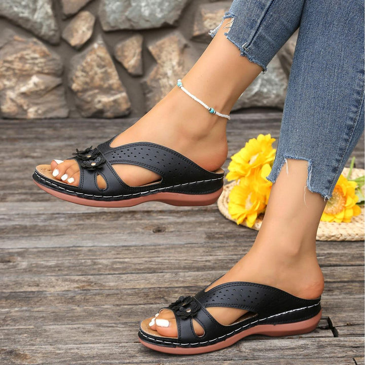 Norabel - Orthopedic Comfort Wedge Sandals - Stability, Lightness and Natural Posture