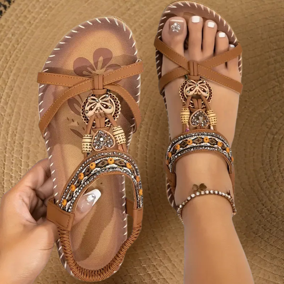 Adelira - Ibiza style orthopedic sandals