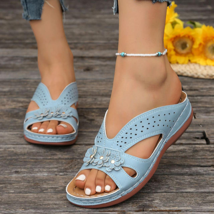 Norabel - Orthopedic Comfort Wedge Sandals - Stability, Lightness and Natural Posture