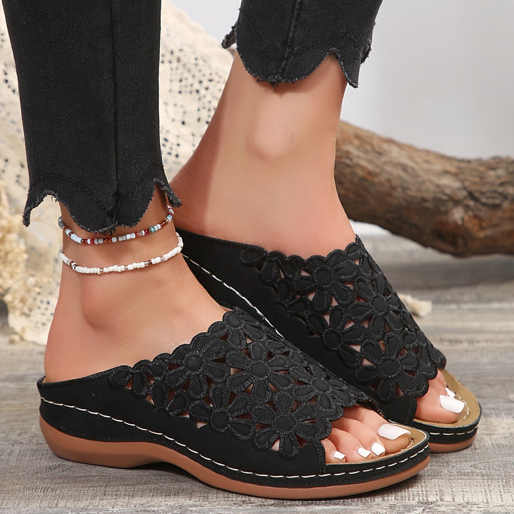 Rowenna - Orthopedic Wedge Sandals - Everyday Support, Stability and Style