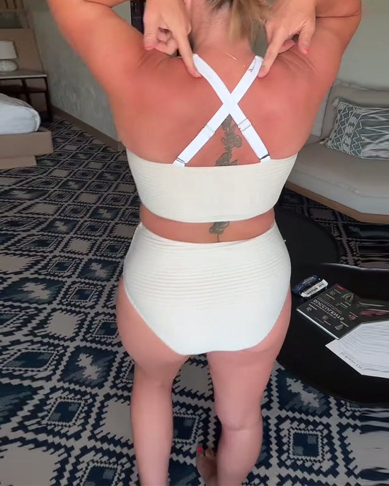 Mirelda - Casual Solid Triangle Bikini | The bikini that flatters every figure!