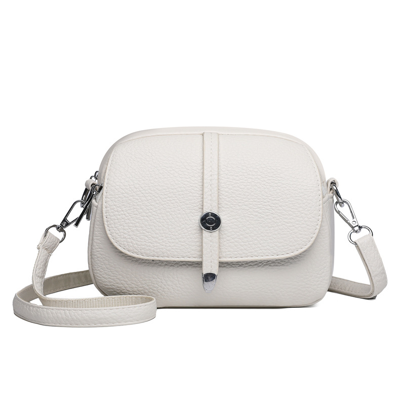 Isarivienne - Women's Lightweight Shoulder Bag in Solid Color with Timeless Style