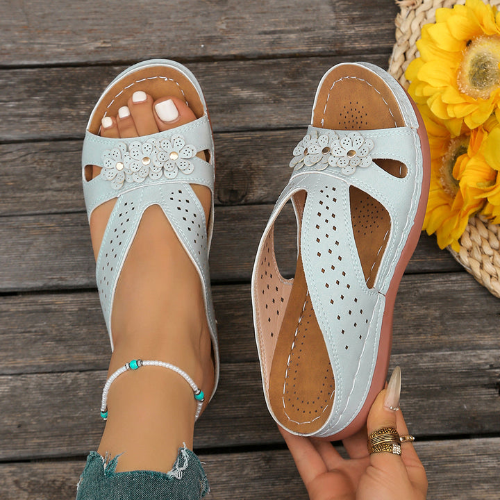 Norabel - Orthopedic Comfort Wedge Sandals - Stability, Lightness and Natural Posture