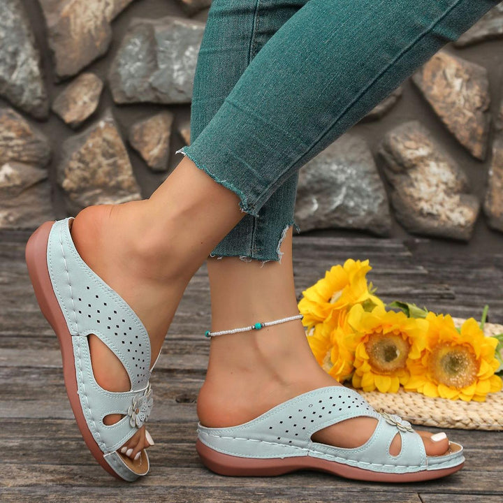 Norabel - Orthopedic Comfort Wedge Sandals - Stability, Lightness and Natural Posture