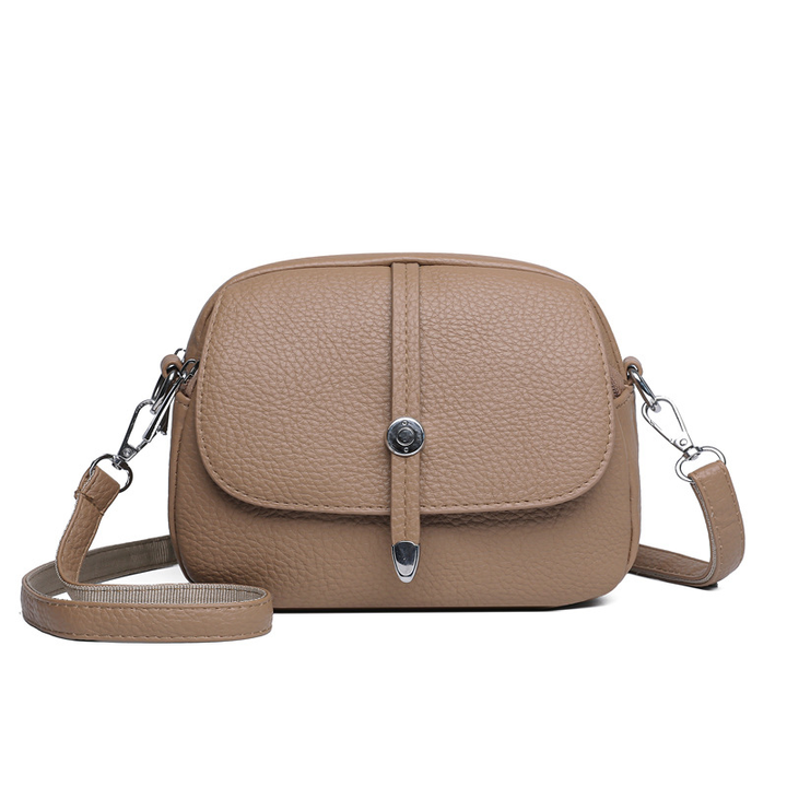 Isarivienne - Women's Lightweight Shoulder Bag in Solid Color with Timeless Style