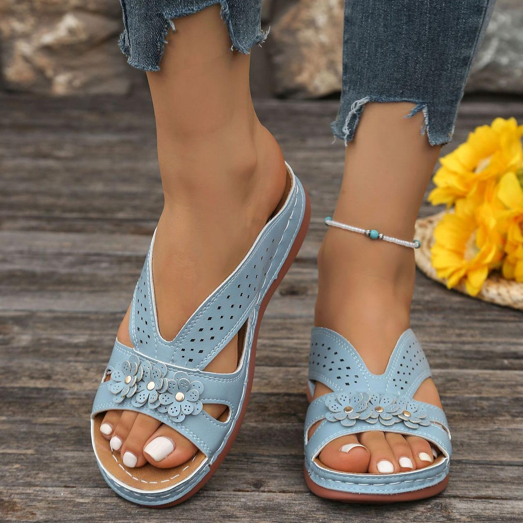 Norabel - Orthopedic Comfort Wedge Sandals - Stability, Lightness and Natural Posture