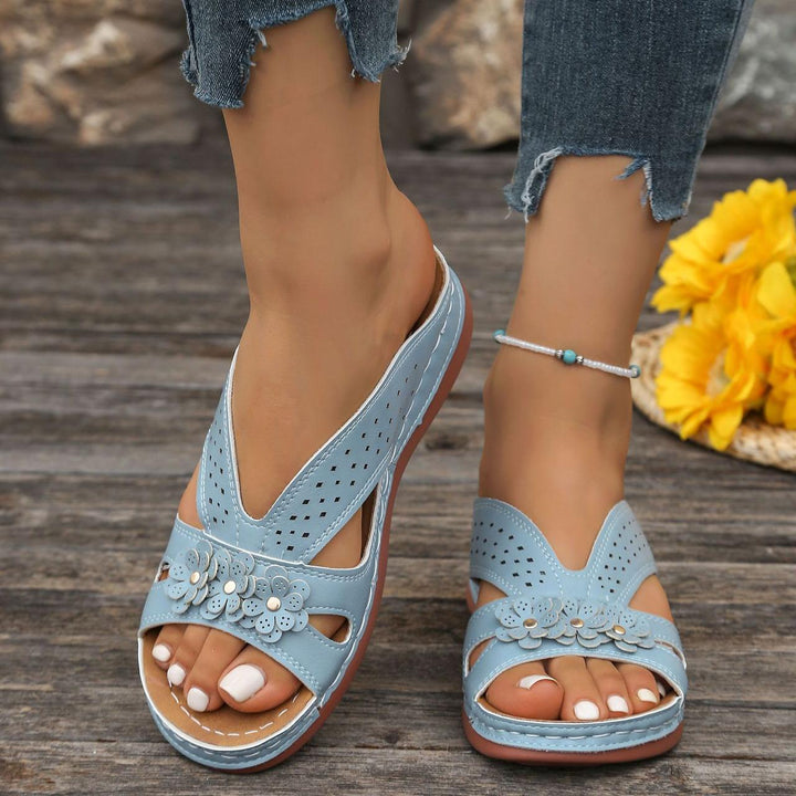 Norabel - Orthopedic Comfort Wedge Sandals - Stability, Lightness and Natural Posture