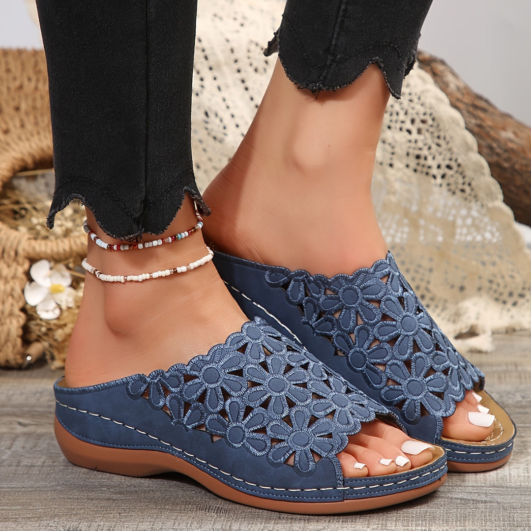 Rowenna - Orthopedic Wedge Sandals - Everyday Support, Stability and Style