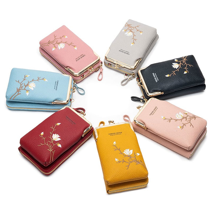 Faylienna - Crossover Shoulder Wallet for Phone