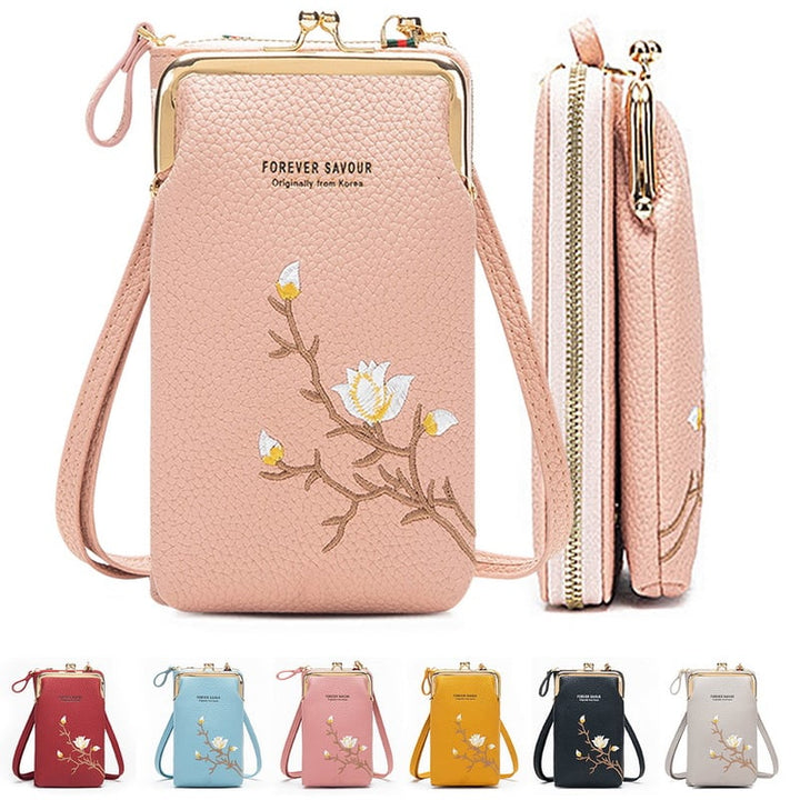 Faylienna - Crossover Shoulder Wallet for Phone