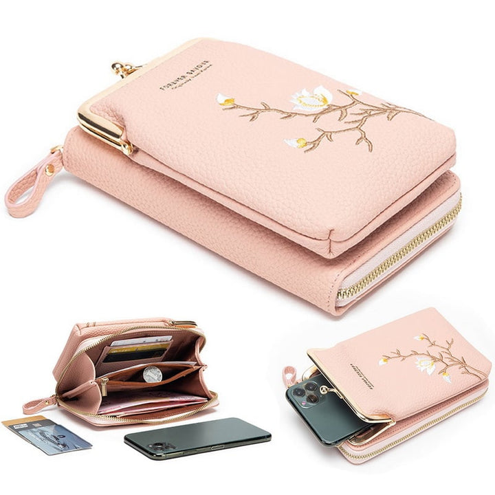 Faylienna - Crossover Shoulder Wallet for Phone