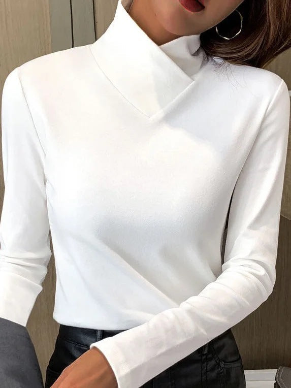 Melanie - Elegant High Neck Sweater