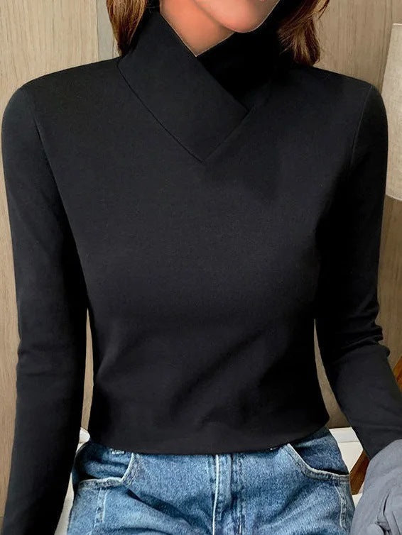 Melanie - Elegant High Neck Sweater