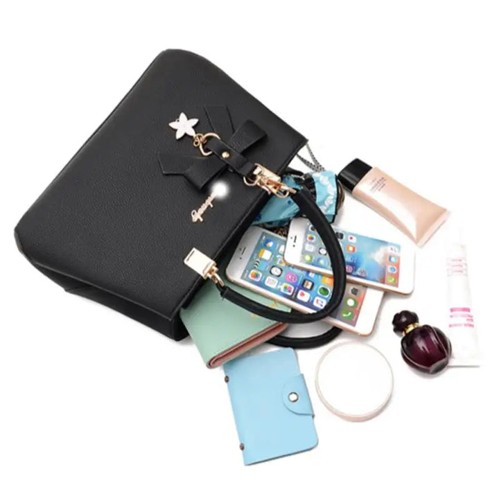 Honorine - Elegant and practical leather handbag