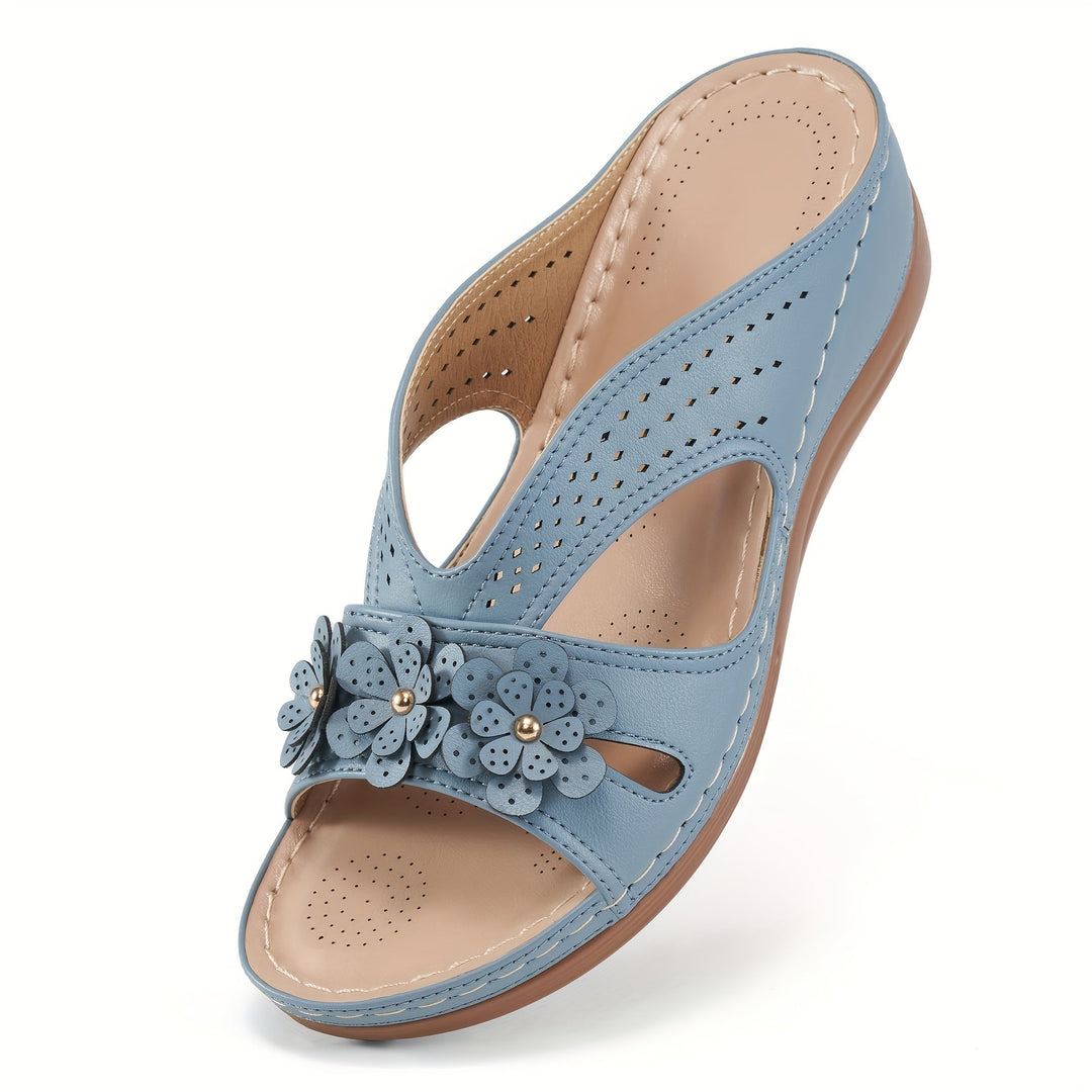 Norabel - Orthopedic Comfort Wedge Sandals - Stability, Lightness and Natural Posture
