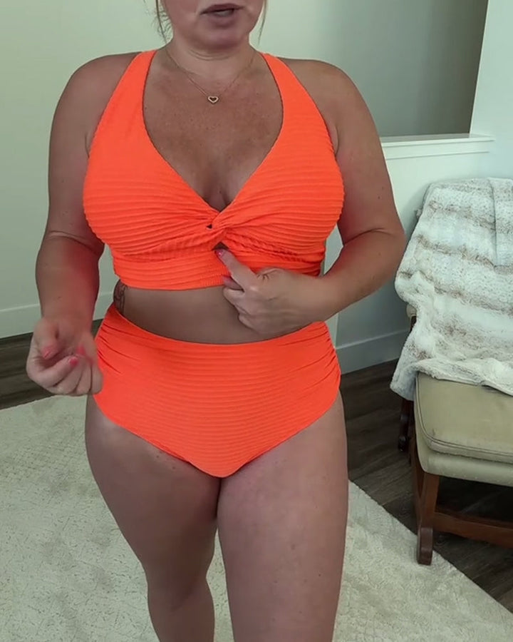 Mirelda - Casual Solid Triangle Bikini | The bikini that flatters every figure!