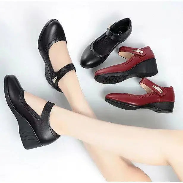 Avenyssa – Elegant Mid-Heel Comfort Shoes
