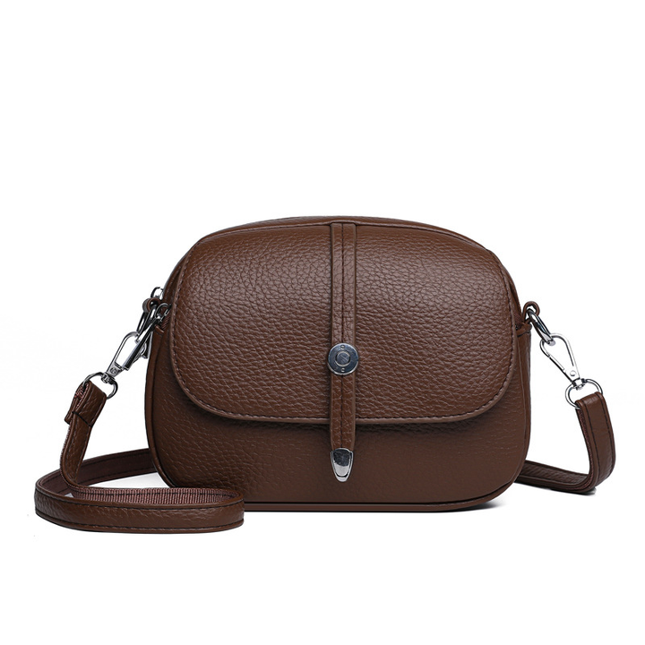 Isarivienne - Women's Lightweight Shoulder Bag in Solid Color with Timeless Style