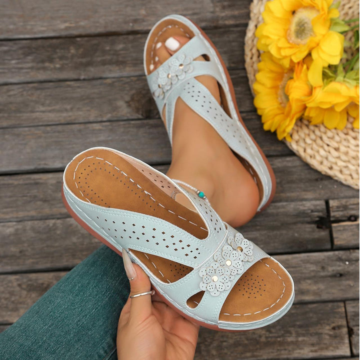 Norabel - Orthopedic Comfort Wedge Sandals - Stability, Lightness and Natural Posture