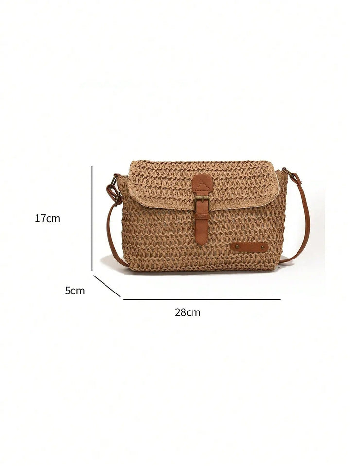 Evelien - Natural Straw Shoulder Bag - The Essential Summer Accessory
